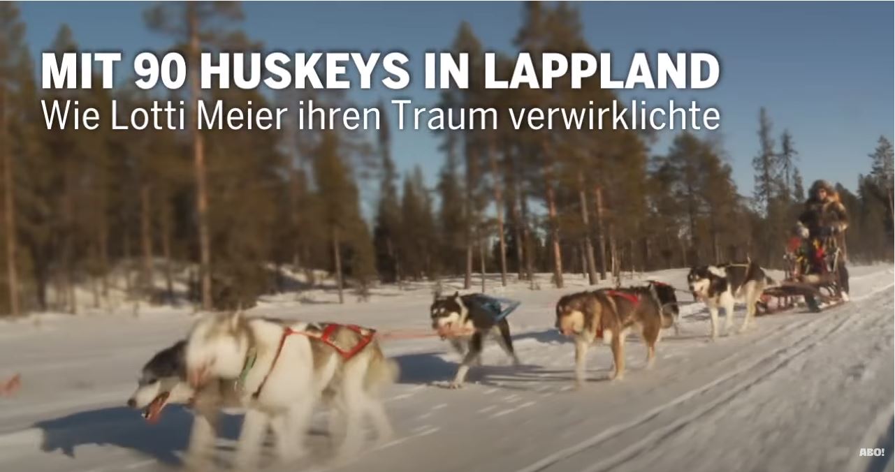 STERN - Vom Laufsteg auf den Hundeschlitten