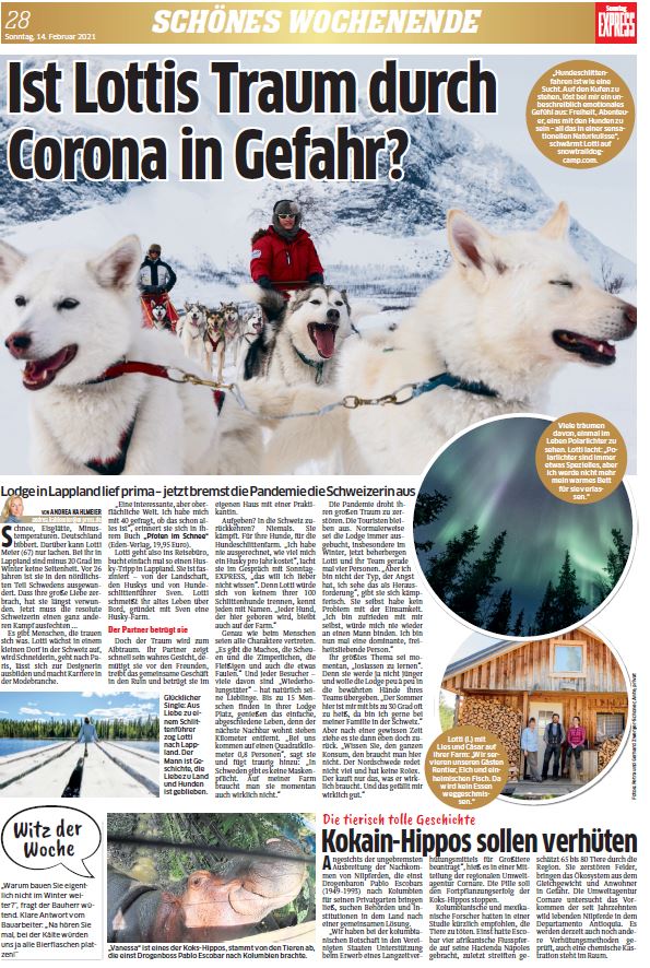 Ist Lottis Traum durch Corona in Gefahr