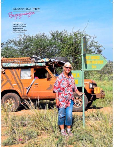 ME_Begegnungen - Report 3 - Heldenreise - Bredemeyer - Lilli (65) tourt allein durch Afrika.pdf - komplett_Seite_1